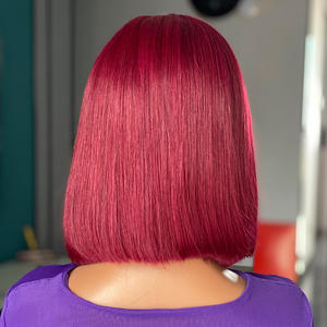 Top 10 coiffures courtes à épaules dénudées - Cheveux raides naturels Salon de <span class=keywords><strong>coiffure</strong></span> Traitement de beauté - Product Image 3