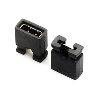 EParthub Pin Header 2.54mm + Blok Jumper Cap Anti-Korosi, Kompatibel 2.0mm, Perlengkapan Breadboard/DIY