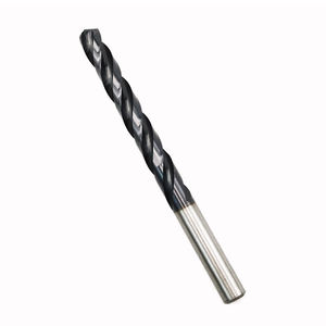高速3フルートツイストドリル効率的なステンレススチール金属掘削固体カーバイストレートシャンク高処理ドリルビット - Product Image 5