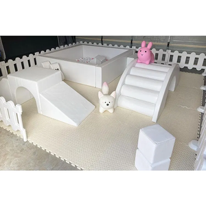 Jeux <span class=keywords><strong>de</strong></span> <span class=keywords><strong>jeu</strong></span> doux <span class=keywords><strong>de</strong></span> couleur pastel Ensembles d'équipement <span class=keywords><strong>de</strong></span> <span class=keywords><strong>jeu</strong></span> doux bleu pour bébé d'intérieur - Product Image 3