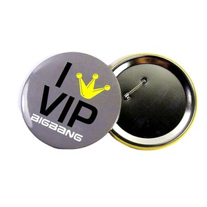 Custom Logo Printing Blank Metal Tin Tinplate and Back <strong>Card</strong> 30mm <strong>Pin</strong> Custom Custom logo Printed square Round Tinplate Badge - Product Image 6