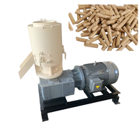 Machine à granulés de bois à matrice plate industrielle pour combustible biomasse, engrais organique, alimentation animale, haut rendement, faible bruit