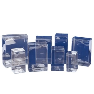 Boîte cadeau carrée en PVC transparent personnalisée pour bonbons, jouets et souvenirs. Emballage de stockage transparent en PET - Product Image 5