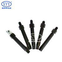 Vis autotaraudeuses métriques M6*1 en acier inoxydable 304 avec traitement de surface noir, clé pour usage général