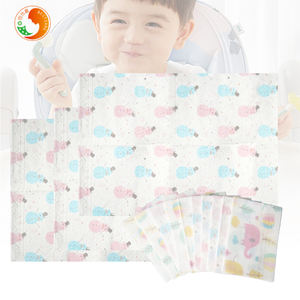 แผ่นรองจานแบบใช้แล้วทิ้งสำหรับเด็กทารกและเด็ก แผ่นรองจานกันน้ำ แผ่นรองโต๊ะแบบพกพาสำหรับร้านอาหาร - Product Image 4