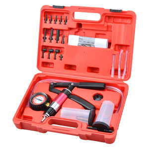 21 adet el düzenlenen vakum basınç pompası test cihazı aracı fren hidroliği tahliye kanama kiti otomotiv - Product Image 4