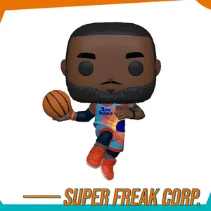 Cho <span class=keywords><strong>Funko</strong></span> Pop! Không Gian Mứt Lebron <span class=keywords><strong>James</strong></span> Hành Động Hình Set ABS Mini Phim Hoạt Hình Mô Hình Đồ Chơi Cho Thu Thập Và Trang Trí - Product Image 3