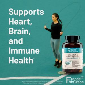 Nuevo Omega 3 en Cápsulas de Gelatina Blanda, Apoyo Inmunológico, Salud Cerebral para Adultos, Suplemento de Aceite de Pescado Omega 3 - Product Image 6