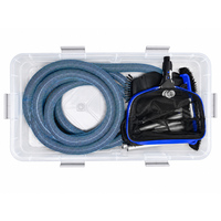 Kit de nettoyage de piscine pour jardin privé, avec thermomètre intelligent et ramasse-feuilles, matériel d'entretien et service saisonnier, fourni par le fabricant
