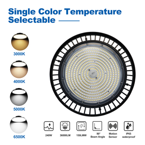 Lampada <span class=keywords><strong>UFO</strong></span> Highbay Super Luminosa 80W/200W/240W 3CCT 3 Potenze Selezionabili IP65 per Officina Magazzino Garage Design <span class=keywords><strong>UFO</strong></span> - Product Image 2