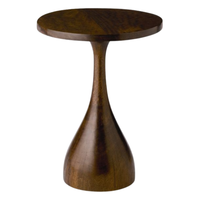 Meubles commerciaux personnalisés Table de salle à manger en bois massif chêne frêne Table de salle à manger hexagonale avec base en bois