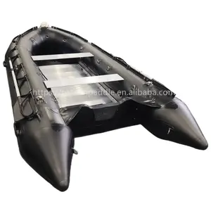 4.2m 구조 선외기 블랙 알루미늄 풍선/고무 장화 PVC 보트 낚시 야외 물 스포츠 풍선 폰툰 크기