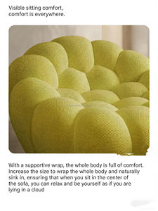 โซฟาพกพาวัสดุ PC รุ่นใหม่ พร้อมระบบควบคุมผ่านแอป ดีไซน์กะทัดรัด เหมาะสำหรับใช้ในบ้าน สำนักงาน และโรงแรม - Product Image 5