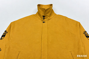 Traditional Windproof Reversible Embroidered Varsity Jacket Artisan-<b>Crafted</b> Hip Hop Style for Global Export Orders - Product Image 5