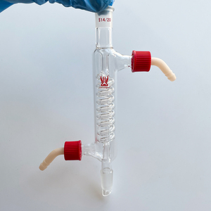 Condensador Graham de vidrio de borosilicato con conexiones de manguera extraíbles CS Labglass Lab - Product Image 5