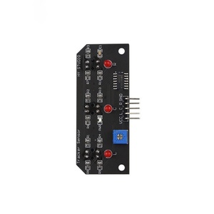Módulo de seguimiento de línea infrarrojo de 3 vías OKY3517-2 con sensor TCRT5000 (PCB negro) - Product Image 3