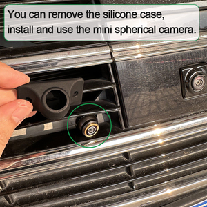 GreenYi AHD 1080Pフロントサイドリアビューカメラナイトビジョン170度魚眼レンズカーリバースバックアップカムG879 - Product Image 4