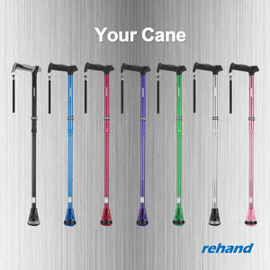 מקל הליכה מתקפל מתכוונן מאלומיניום של Rehand Elder Care לקשישים 78-96 ס\\\"מ לשימוש רפואי, טיולים ונסיעות - Product Image 5
