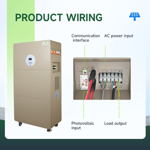 Système de stockage d'énergie solaire hybride tout-en-un GEYA avec panneau solaire de 100 Ah et support Z4 - Product Image 4