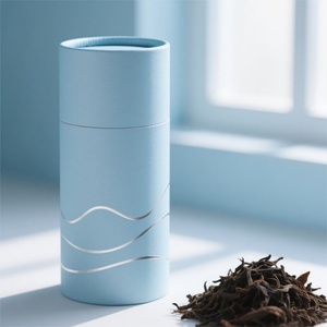 Biodegradable Metal Lid Milk Coffee Tea Powder Packaging Food Grade Paper Empty Can <b>Tin</b> for Canning Food Packaging Snack <b>Tin</b> - Product Image 1