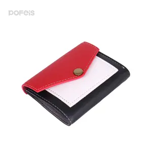 Goedkope Relatiegeschenken Fast Fashion Winkel Merk Aangepaste Losse Side Wallet Photo Card Geld Kaarthouder