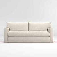 Meubles d'intérieur modernes Canapé confortable en tissu blanc Salon Canapé pour la maison Hôtels Villas