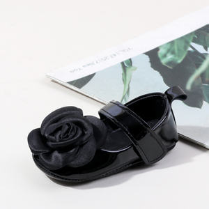 Новинка 2026 года: модные туфли для девочек с крупным цветком, туфли для новорожденных принцесс - Product Image 2