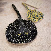Nouveau réaliste Ray en peluche animaux en peluche Animal marin en peluche jouets décoration de la maison enfants cadeau usine de haute qualité