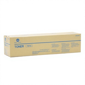 Cartouche de toner noire originale TN712 A3VU030 version USA 980g pour Konica Minolta 712 Toner Bizhub 654 654e 754 754e - Product Image 1