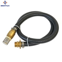 Tuyau d'aspiration flexible en PVC de 2,5 pouces, 3 pouces, 4 pouces, vert, standard, pour l'aspiration d'eau