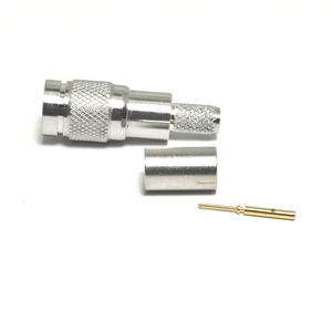 Nhà máy cung cấp SAA 1.0 2.3 CC4 nam cắm thẳng bt3002 RF Cáp RF đồng trục coax (RF) kết nối trong kho - Product Image 3
