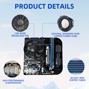 Vente directe usine – Climatiseur électrique <span class=keywords><strong>de</strong></span> toit 12V/24V pour camions, remorques, bateaux, fourgons et VR – Modèle 161.128 - Product Image 3