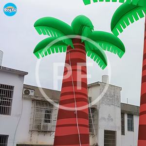 Palmera inflable de vacaciones al aire libre, árbol de coco alto, accesorios inflables, adorno de escenario, plantas de olivo con iluminación Led - Product Image 5