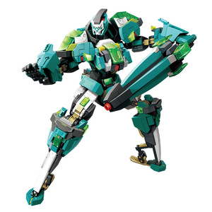 Vinh Quang Vua 1:8 mặt trời shangxiang Zhao Yun MECHA xây dựng khối Đồ chơi khỉ Vua thánh dấu thần ma thuật lễ bốn vị vua trên trời - Product Image 5