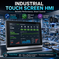 Monitor HMI PLC Capacitivo de 7 Pulgadas Mochuan M007 con Software Modbus TCP, Protección IP65 y Garantía de 36 Meses para Automatización Industrial