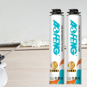 Espuma de poliuretano en aerosol de <span class=keywords><strong>PU</strong></span> impermeable ignífuga de alta presión para selladores de aislamiento de expansión de construcción - Product Image 2