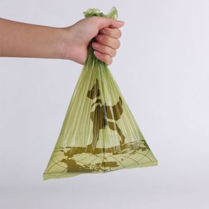 Bolsas para excremento de mascotas en rollo grande, ecológicas y personalizadas, resistentes y a prueba de fugas, biodegradables para perros. - Product Image 6