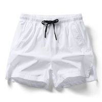 Shorts de course trois-quarts en soie glacée à séchage rapide pour couple, confortables et extensibles, multicolores, pour l'extérieur, collection été, vente en gros