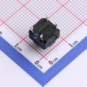 TC-00108FS-095E Tactile Switch Through hole Component (THT) Switch Single Pole Single Throw Round Button 2.5N 8mm - Product Image 2