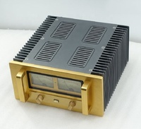 BRZHIFI — boîtier Audio personnalisé en aluminium, châssis d'amplification classique de haut niveau, doré pour maison, vente en gros
