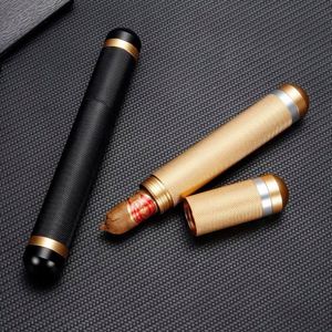 Tubo de Aluminio Portátil para Cigarros, Contenedor Hermético para Almacenamiento de Cigarros, Accesorios para Fumar - Product Image 1
