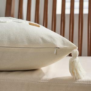 XM-254 High Quality <strong>Christmas</strong> Canvas Pillow Case Embroidery Tree Luxury <strong>Cushion</strong> <strong>Covers</strong> - Product Image 5