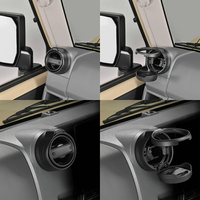 Organisateur de porte-gobelet pliable pour Toyota Land Cruiser 70 76 78 79 LC76 LC79 LC70 LC78 LC75 Accessoires