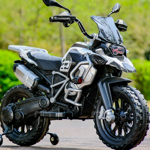 Moto Électrique pour Enfants 2-7 Ans Garçon Fille Rechargeable Tout-Terrain Modèle en Plastique PP Simulation Célébrité Internet - Product Image 6