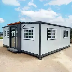 La Casa de expansión plegable personalizada con 2-3 dormitorios prefabricada con 20 pies es adecuada para uso familiar o <span class=keywords><strong>alquiler</strong></span> comercial. - Product Image 4