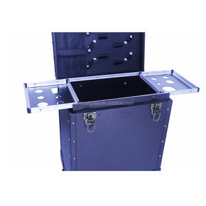 Sac de coiffeur professionnel, outils pour Salon de <span class=keywords><strong>coiffure</strong></span>, sacoche de coiffeur de grande capacité, organisateur de cosmétiques, valise de voyage, 1 unité - Product Image 3