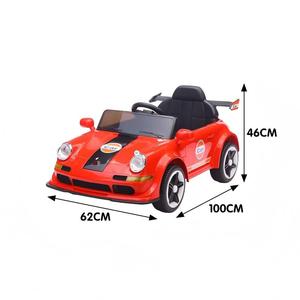 Auto Elettrica per Bambini Stile Vintage, Giocattolo da Corsa con Telecomando 2.4G, Batteria/Carica Tipo <span class=keywords><strong>C</strong></span>, Quattro Ruote Elettroniche Oscillanti - Product Image 5