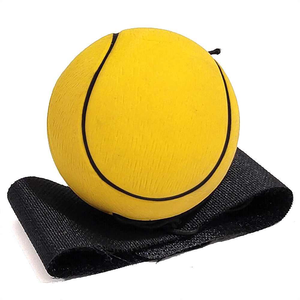 Balle de tennis jaune