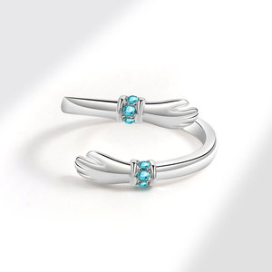 Anillo de Circonio KABA Jewelry, Abraza <span class=keywords><strong>con</strong></span> Ambas Manos, Abraza <span class=keywords><strong>con</strong></span> Amor - Product Image 3