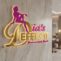 Letrero LED con Logotipo Personalizado Más Vendido, Letrero Luminoso Personalizado, Tablero Publicitario LED, Letreros LED Luminosos para Negocios